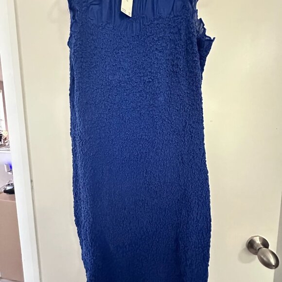 Ruffle-trim textured Mini dress by Anhtorpologie - Picture 4 of 5